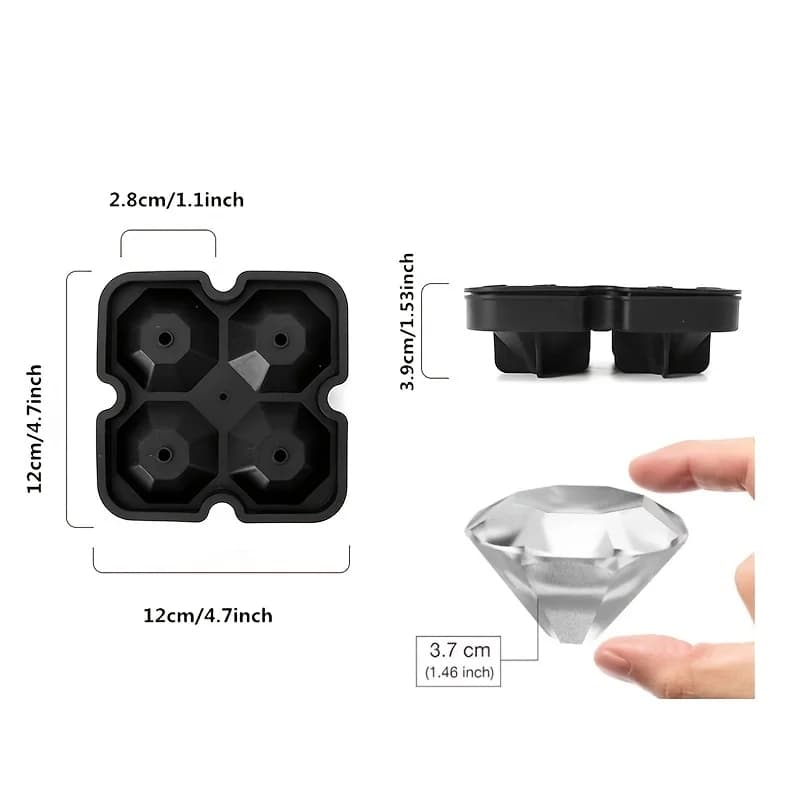 Diamant isbitsform