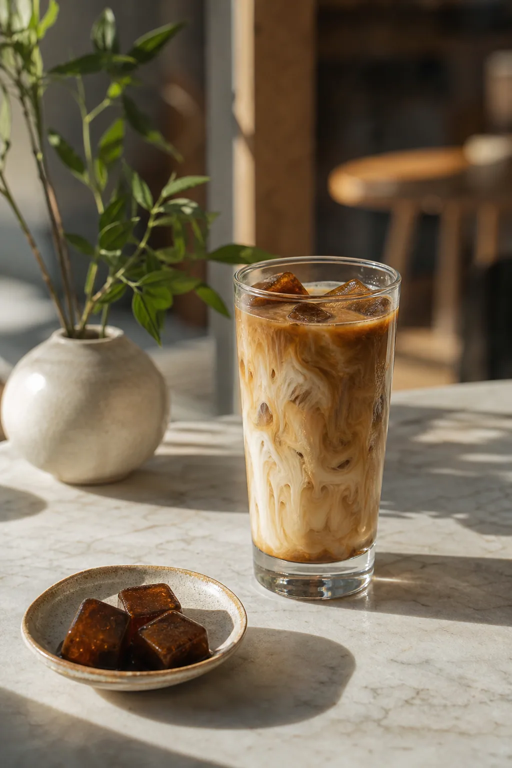Iced coffee